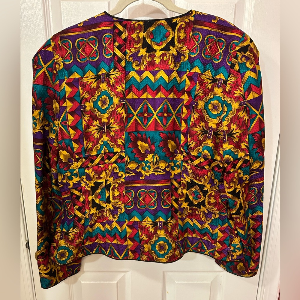 Maggy London 100% silk blazer - Picture 6 of 9